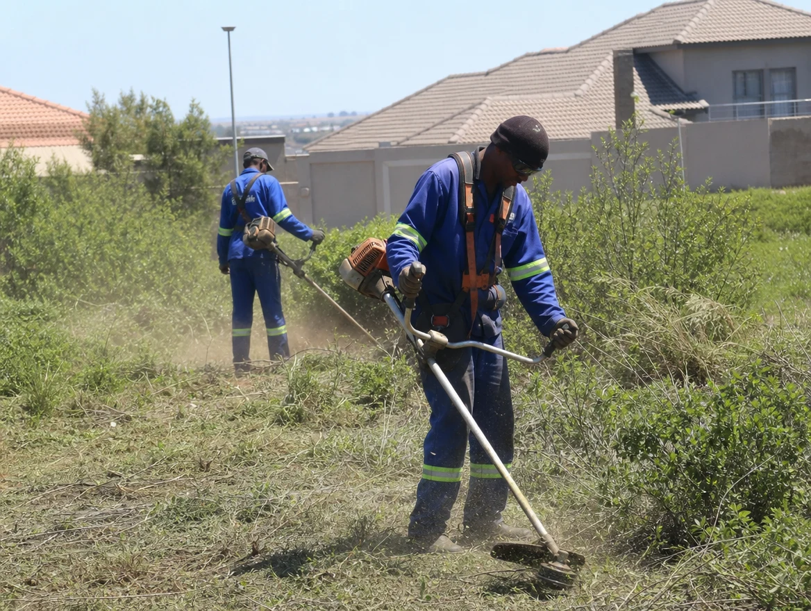 Heavy plot and site clearing operation